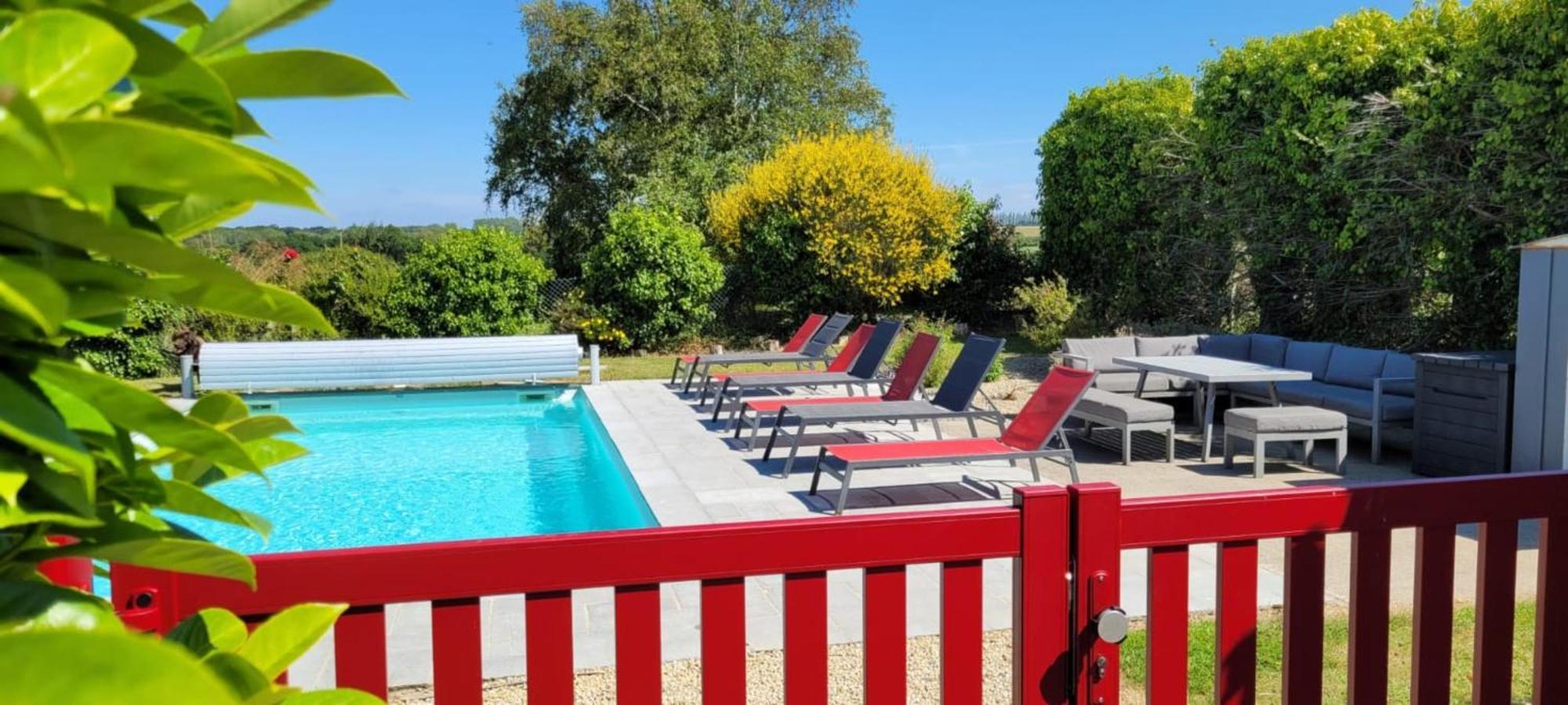 Le Clos Du Verdelet Vue Mer Piscine Planguenoual Exterior foto